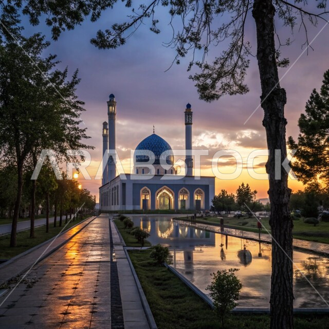 الديكورات والتصاميم الخارجية الانيقة للمساجد في المملكة العربية السعودية، الفن الهندسي المعماري على الطراز الاسلامي، النقوش والزخارف على الجدران الخارجية، اجواء رمضانية روحانية، العبادة والتقرب الى الله في شهر رمضان المبارك