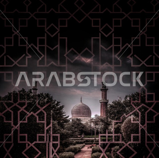 العبادة والتقرب الى الله في شهر رمضان المبارك، التصاميم والديكورات الخارجية الانيقة للمساجد  في المملكة العربية السعودية، الفن الهندسي المعماري على الطراز الاسلامي، النقوش والزخارف على الجدران الخارجية، اجواء رمضانية روحانية