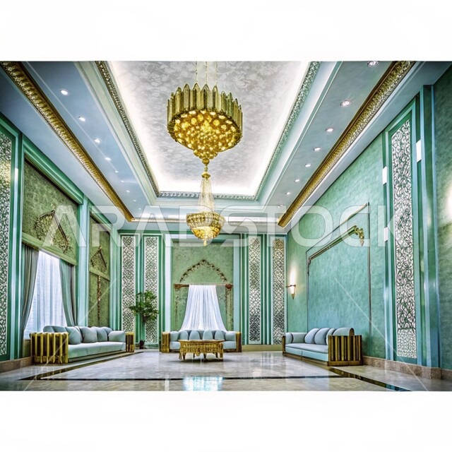 قاعات استقبال بألوان راقية, غرفة معيشة مع أثاث منزلي فاخر، الديكورات الداخلية الراقية للفنادق والفلل السكنية في المملكة العربية السعودية، اكسسوارات وتحف عصرية، التصاميم الداخلية لغرف الجلوس على الطراز الحديث