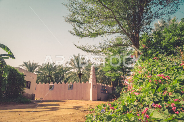 بيت أثري تاريخي بتصميم قديم في جدة ، العمارة العربية القديمة ، اماكن سياحية في السعودية