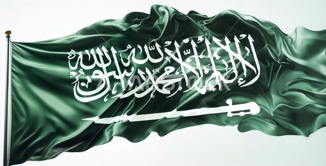 استذكار اليوم الوطني السعودي 23 سبتمبر, ذكرى يوم العلم 11 مارس, علم المملكة العربية السعودية يرفرف, مفهوم الاعتزاز والفخر بالوطن, الاحتفال بالأعياد والمناسبات الوطنية, خلفية بيضاء