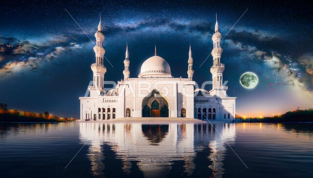  مفهوم العبادة والتقرب إلى الله تعالى، الديكورات والتصاميم الهندسية المعمارية لبناء المساجد في المملكة العربية السعودية، أماكن اسلامية دينية مقدسة، المآذن والقبب على الطراز الإسلامي العصري الحديث