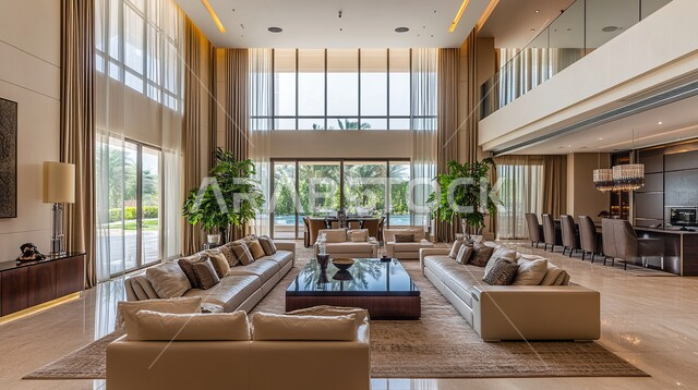 ديكورات عصرية ومبتكرة للشقق والفلل السكنية في المملكة العربية السعودية، أثاث منزلي راقي ومريح, غرفة جلوس فاخرة, الواجهات والنوافذ الزجاجية، غرف معيشه بتصاميم عصرية حديثه, التحف والديكورات الداخليه الأنيقة