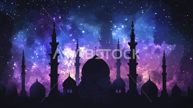 الفن الهندسي المعماري لبناء المساجد على الطراز الإسلامي, نداء المسلمين لأداء الفرائض والصلوات الدينية, مفهوم العبادة والتقرب إلى الله تعالى, التصاميم المميزة للقبب والمآذن