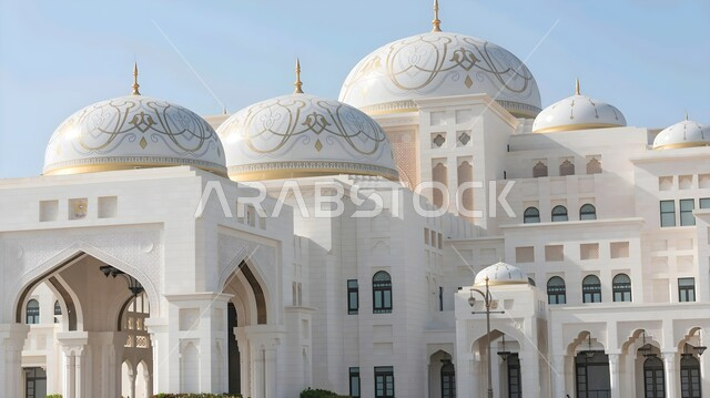الهندسة الفنية المعمارية على الطراز العصري لمبنى قصر الوطن في أبوظبي, المعالم السياحية الثقافية المشهورة, التطور والتقدم العمراني الإماراتي, القصر الرئاسي في الإمارات العربية المتحدة