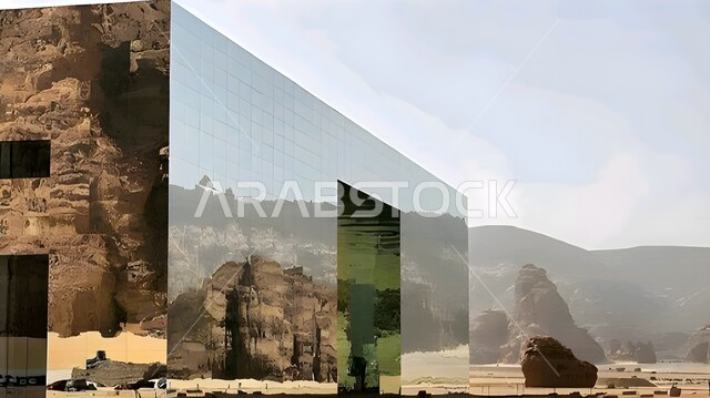 التطور والتقدم العمراني في المملكة العربية السعودية, انعكاس الطبيعة الصخرية على مسرح المرايا في محافظة العلا, المعالم والأماكن السياحة المشهورة, التكوينات والتشكيلات الصخرية في المناطق الصحراوية، جذب واستقطاب السياح من شتى أنحاء البلدان