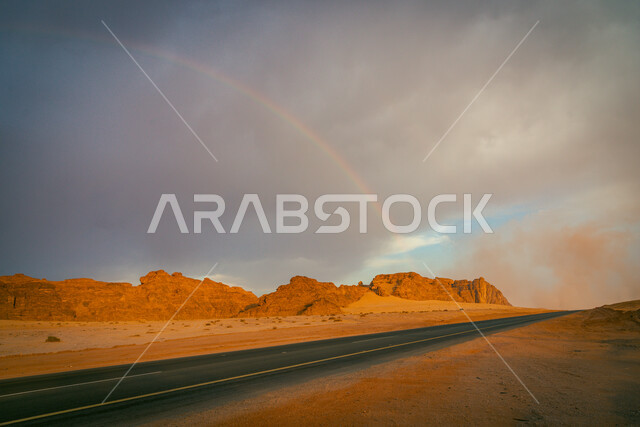  سلسلة الجبال والتكوينات والتشكلات الصخرية في منطقة تبوك، المناطق الصحراوية والكثبان الرملية في البراري، معالم اثرية تاريخية قديمة، اماكن سياحية مشهورة في المملكة العربية السعودية، المحميات الطبيعية الصحراوية