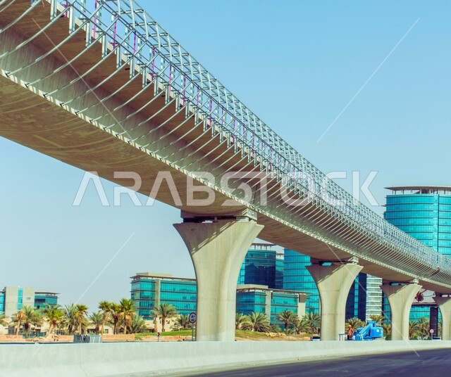 وسائل المواصلات والتنقل الحديثة، أماكن ومعالم سياحية مشهورة في المملكة العربية السعودية، خط قطار مترو مدينة الرياض، شبكة المواصلات والحركة المرورية في العاصمة