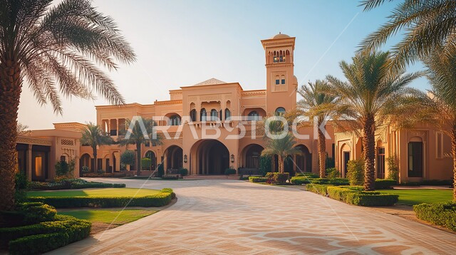 الفن الهندسي المعماري للبناء على الطراز العربي القديم, التصاميم التقليدية الشعبية, الاهتمام بزراعة الأشجار والنباتات الخضراء في المملكة العربية السعودية, المباني التراثية القديمة