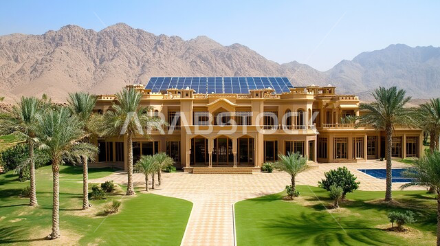 الديكورات الخارجية المتميزة, التصاميم العصرية على الطراز الحديث, الفن الهندسي المعماري والتصميم المتطور للفلل السكنية في المملكة العربية السعودية، الواجهات الزجاجية والنوافذ الكبيرة, الاهتمام بزراعة النباتات والأشجار في حديقة المنزل