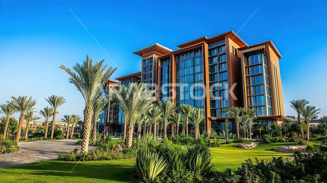 الديكورات الخارجية للمباني الحديثة, التصاميم العصرية المتطورة للأبنية, المنشآت السكنية في المملكة العربية السعودية، الاهتمام بزراعة المساحات الخضراء, الفن الهندسي المعماري على الطراز الحديث