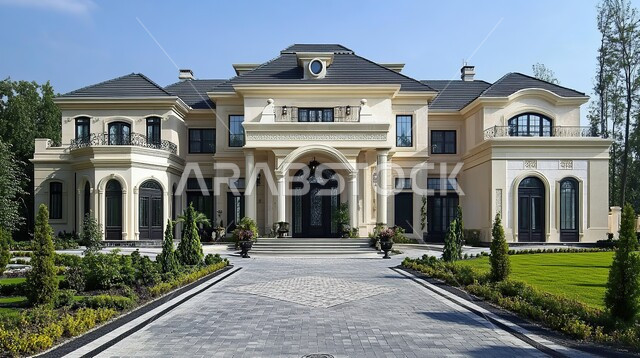 النمو والتقدم العمراني في المملكة العربية السعودية ,الأشجار والنباتات الخضراء المحيطة بالشقق والفلل السكنية السياحية، تصميمات وديكورات فخمة، الفن الهندسي المعماري على الطراز الحديث، تصاميم عصرية متميزة