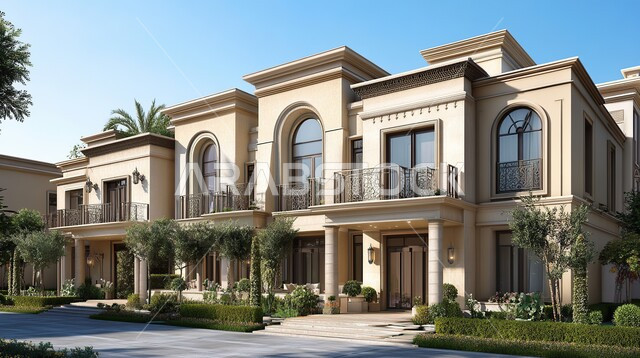 التصميمات والديكورات الفخمة، النمو والتقدم العمراني في المملكة العربية السعودية ,الأشجار والنباتات الخضراء المحيطة بالشقق والفلل السكنية السياحية، الفن الهندسي المعماري على الطراز الحديث، التصاميم العصرية المتميزة