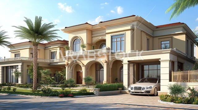 النمو والتقدم العمراني في المملكة العربية السعودية, التصميمات والديكورات الفخمة، التصاميم العصرية المتميزة، الفن الهندسي المعماري على الطراز الحديث، الأشجار والنباتات الخضراء المحيطة بالشقق والفلل السكنية السياحية