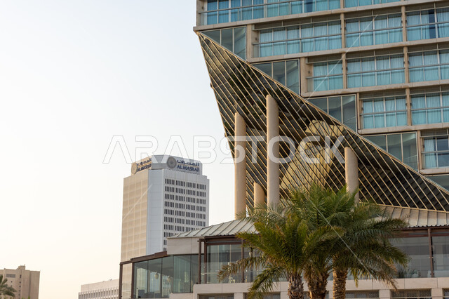 The main building of Al Masraf Bank in the Rigga Al Buteen area in ...