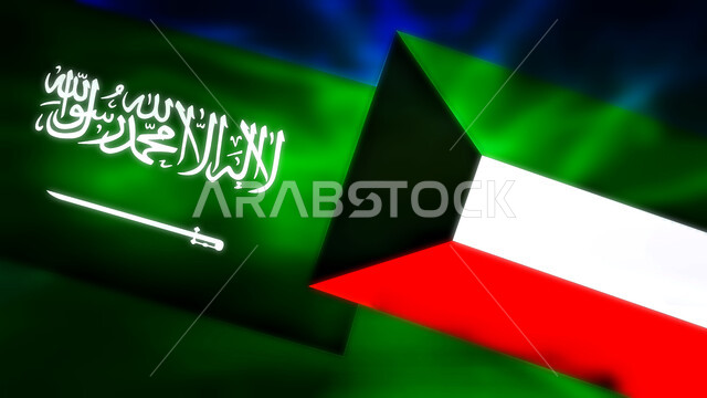 التعاون السعودي والكويتي، العلم الوطني للمملكة العربية السعودية مع علم الكويت، تنوع الثقافات العربية، وحدة الهوية المشتركة، دور العرب في تعزيز التفاهم المشترك، مد جسور التواصل بين الشعوب