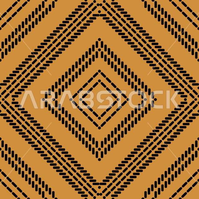 تصميم سعودي للنقوش العربيه الاصيله الملونة، فن حرفي تراثي، التراث الشعبي لزخرفة السدو بأشكال هندسية، الحرف والمهن اليدوية التقليدية في المملكة العربيه السعودية