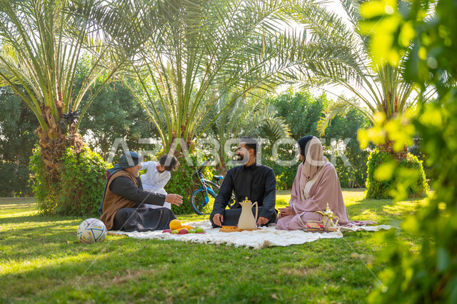 حديقة ومنتزه عائلي ترفيهي, الاستمتاع بالنزهة في الهواء الطلق, تقوية ...