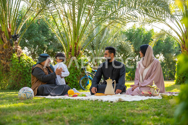 حديقة ومنتزه عائلي ترفيهي, الاستمتاع بالنزهة في الهواء الطلق, تقوية ...