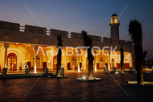 الفن الهندسي المعماري لمسجد الجبر في مدينة الدمام, معلم ديني مشهور في المملكة العربية السعودية, التصميم المميز للمساجد على الطراز الإسلامي, نداء المسلمين لأداء فرضة الصلاة، مفهوم العبادة والتقرب إلى الله