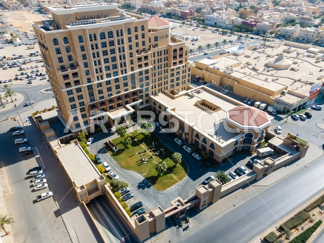 فندق شذا الفاخر على الدائري الشرقي بالرياض في المملكة العربية السعودية، الفن الهندسي المعماري للفنادق والمباني على الطراز الحديث، المعالم السياحية الشهيرة، التقدم والتطور في البناء، جذب واستقطاب السياح من دول العالم