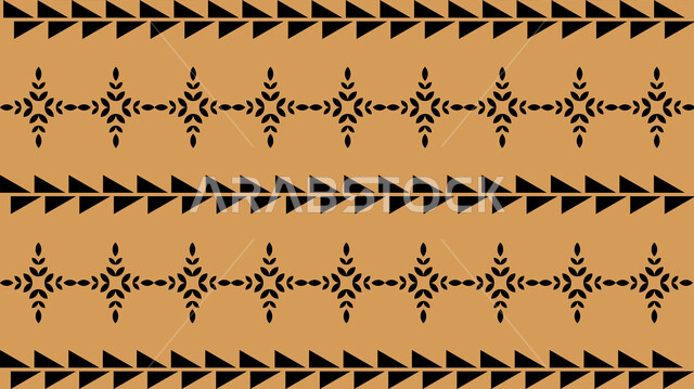 التراث الشعبي لزخرفة السدو بأشكال هندسية، الفن الحرفي التراثي، تصميم سعودي للنقوش العربيه الاصيله الملونة، الحرفة والمهنة اليدوية التقليدية في المملكة العربيه السعودية