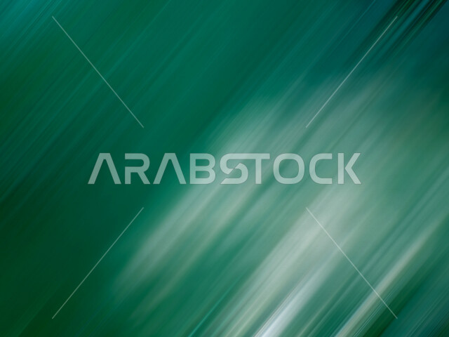 صورة لخلفية ملونة باللون الأخضر مع خطوط جانبية ضبابية باللون الأبيض ، خلفيات ملونة