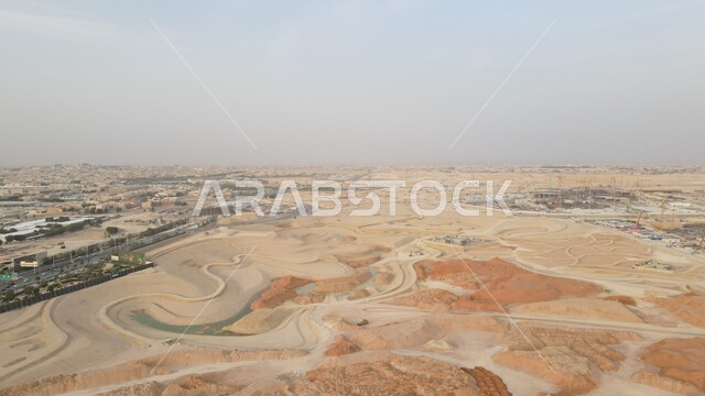  حديقة الملك سلمان قيد الانشاء في مدينة الرياض، معالم سياحية مشهورة في السعودية، وجهة مثالية لقضاء أوقات ممتعة، فعاليات وأنشطة ترفيهية في الحدائق والمتنزهات العائلية