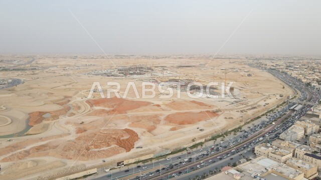  حديقة الملك سلمان قيد الانشاء في مدينة الرياض، معالم سياحية مشهورة في السعودية، وجهة مثالية لقضاء أوقات ممتعة، فعاليات وأنشطة ترفيهية في الحدائق والمتنزهات العائلية