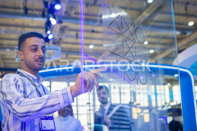 A global platform for future AI technologies and advanced robotics, visitors flocked to the LEAP Tech 2025 conference in Riyadh, Saudi Arabia, experiencing technological progress and modern innovations in the Arabian Gulf, towards new horizons for exploring the internet and space.