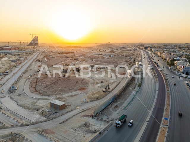 King Salman Park is under construction in Riyadh, a famous tourist attraction in Saudi Arabia, and an ideal destination for spending quality time, with recreational activities and events in parks and family parks.