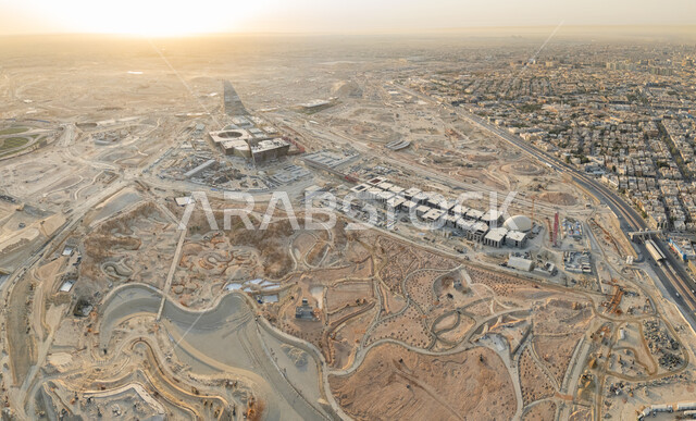 King Salman Park is under construction in Riyadh, a famous tourist attraction in Saudi Arabia, and an ideal destination for spending quality time, with recreational activities and events in parks and family parks.