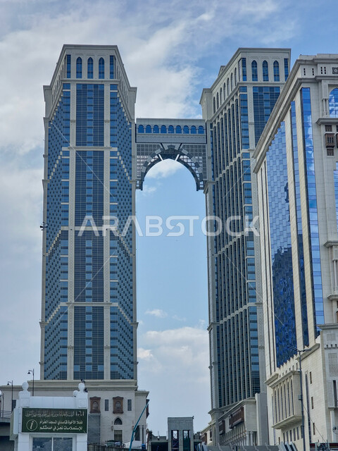 برج  شركة جبل عمر للتطوير في مكة المكرمة بالمملكة العربية السعودية، النمو والتقدم العمراني للابراج وناطحات السحاب، الفن الهندسي المعماري للفنادق والمنتجعات السياحية