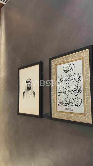 مكتبة محمد بن راشد آل مكتوم في امارة دبي, معلم ومكان ثقافي مشهور، المراكز الثقافية الفكرية في الامارات العربية المتحدة, التصميم الداخلي للمكتبات الاماراتية