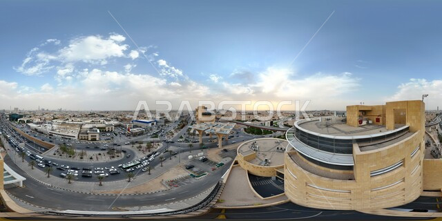 صورة بانورامية لمستشفى الانترهيلث في مدينة الرياض, التطور والتقدم العمراني لمراكز الخدمة والعناية بالمرضى في المملكة العربية السعودية السعودية