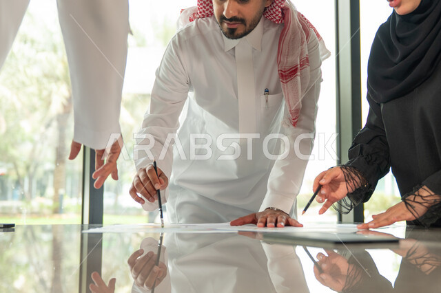 Developing, studying and analyzing new projects, unity and teamwork, workshops and training, analyzing results and graphs, Saudi office profession and job, business development and problem solving, conducting a meeting for an Arab Gulf Saudi team within the company's headquart