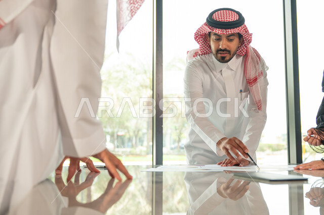 Developing, studying and analyzing new projects, unity and teamwork, workshops and training, analyzing results and graphs, Saudi office profession and job, business development and problem solving, conducting a meeting for an Arab Gulf Saudi team within the company's headquart