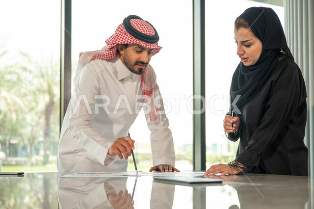 Developing, studying and analyzing new projects, unity and teamwork, workshops and training, analyzing results and graphs, Saudi office profession and job, business development and problem solving, conducting a meeting for an Arab Gulf Saudi team within the company's headquart