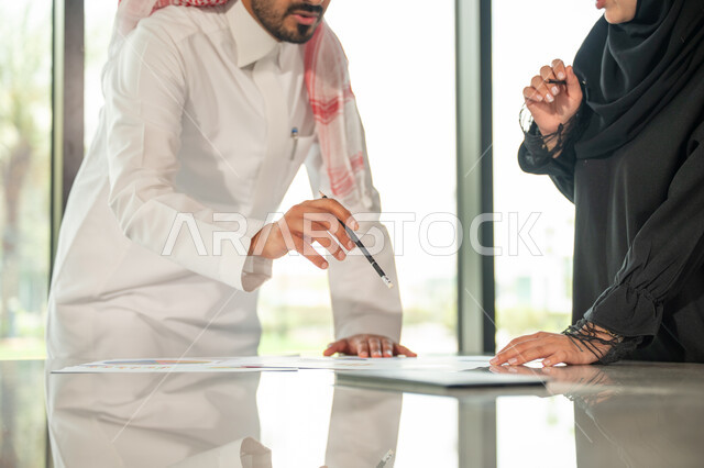 Developing, studying and analyzing new projects, unity and teamwork, workshops and training, analyzing results and graphs, Saudi office profession and job, business development and problem solving, conducting a meeting for an Arab Gulf Saudi team within the company's headquart