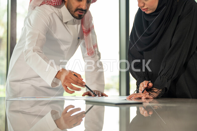 Developing, studying and analyzing new projects, unity and teamwork, workshops and training, analyzing results and graphs, Saudi office profession and job, business development and problem solving, conducting a meeting for an Arab Gulf Saudi team within the company's headquart