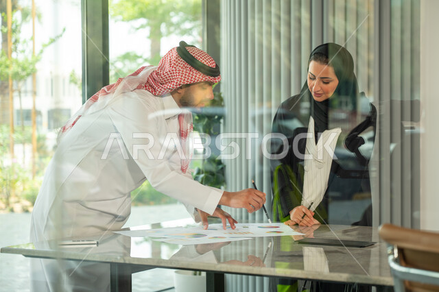 Developing, studying and analyzing new projects, unity and teamwork, workshops and training, analyzing results and graphs, Saudi office profession and job, business development and problem solving, conducting a meeting for an Arab Gulf Saudi team within the company's headquart