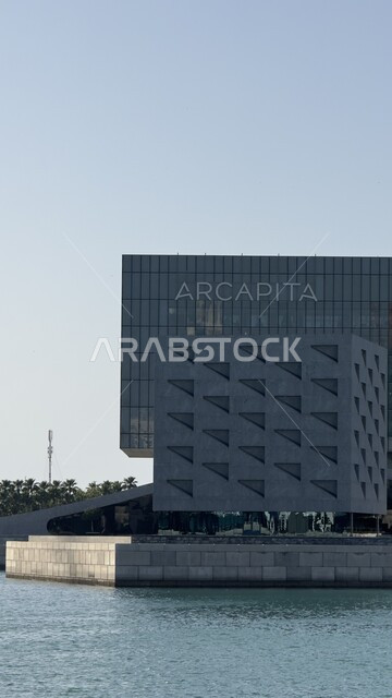 مسجد أركابيتا في دولة البحرين، الفن الهندسي المعماري على الطراز الحديث للابراج التجارية،  المعالم المشهورة في المنامة، المساجد ودور العبادة الفاخرة