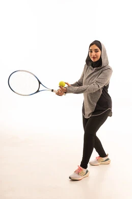 التدريب على اتقان اللعبه, بورتريه لإمراه عربيه سعوديه خليجيه محجبه ترتدي لباس خاص باللعبه و تلعب لعبة التنس, رياضه ممتعه ومفيده, لعبه تتميز بالتركيز وسرعة البديهه, ممارسة الهواية المفضله, تسليه وترفيه, صحه ولياقه التدريب على اتقان اللعبه, بورتريه لإمراه عربيه سعوديه خليجيه محجبه ترتدي لباس خاص باللعبه و تلعب لعبة التنس, رياضه ممتعه ومفيده, لعبه تتميز بالتركيز وسرعة البديهه, ممارسة الهواية المفضله, تسليه وترفيه, صحه ولياقه