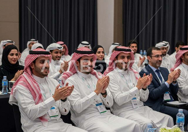 المشاركة بالمؤتمرات الثقافية، اتقان فن الالقاء والخطابة، مهارات التحدث والحوار، مجموعة رجال وسيدات اعمال عرب خليجيين سعوديين يقومون بحضور وتقديم ورش العمل والدورات التدريبية، ايماءات وتعابير الاندماج والتركيز والثقة بالنفس