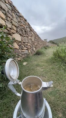 Al-Soudah Park in Asir, nature, parks and green gardens, rocky mountain ranges and high peaks during the day, natural places for adventures, safaris and enjoyment, trees and plants covering the mountain slopes, terrain and mountainous environment of the Abha region