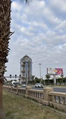 Khamis Mushait Water Tower in Aiha, famous heritage sites and landmarks in Asir, urban growth and development to stimulate tourism in the Kingdom, architectural art of buildings, skyscrapers and towers in Saudi Arabia
