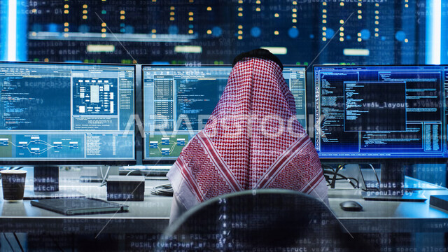 A Saudi Arabian Gulf youth, working in the field of illegal hacking, hacking the protection, security and privacy of users, using a computer for illegal purposes, electronic crimes