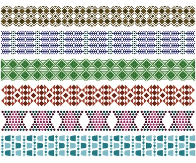 نقوش و تطريز تراثي، المناسبات والأعياد الوطنية، الاحتفال باليوم الوطني السعودي 23 سبتمبر، يوم العلم 11 مارس، شعار اليوم الوطني لاحياء الذكرى 95 للسعودية، اشكال عربية خليجية مزخرفة, التراث الشعبي لزخرفة السدو بأشكال هندسية