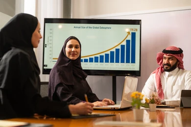 Exchange of experiences and ideas, workshops and training, study and analysis of new projects, use of modern technical devices, unity and teamwork, work development and problem-solving, holding a meeting for a team of Arab Gulf Saudis within the company premises, a Saudi office profession and job.