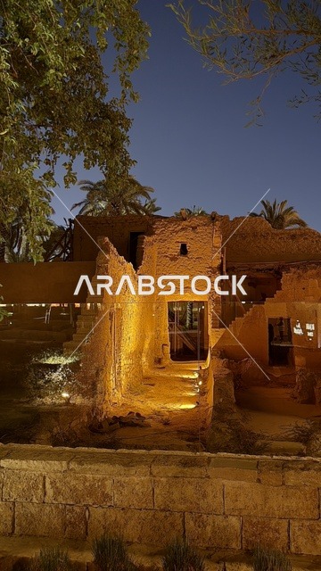 احياء التراث الشعبي الخليجي، يوم التأسيس السعودي، موقع تراثي عالمي، حضارة وتاريخ المملكة العربية السعودية  ، البيوت الطينية في الدرعية البجيري بمدينة الرياض